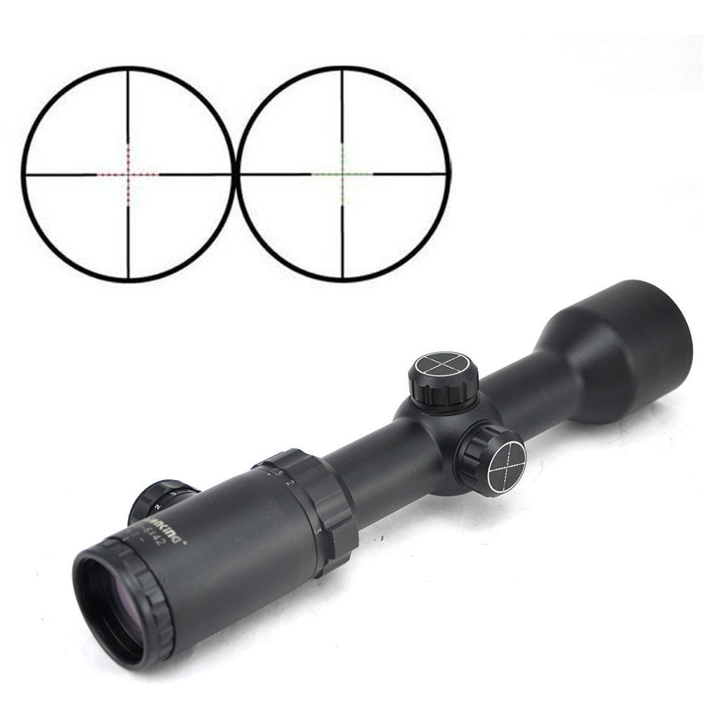 Visionking 1.5-6x42 mira telescópica 30mm iluminados telescópica objetivo objetivo de caza Visionking 1.5-6x42 mira telescópica 30mm iluminados telescópica objetivo objetivo de caza