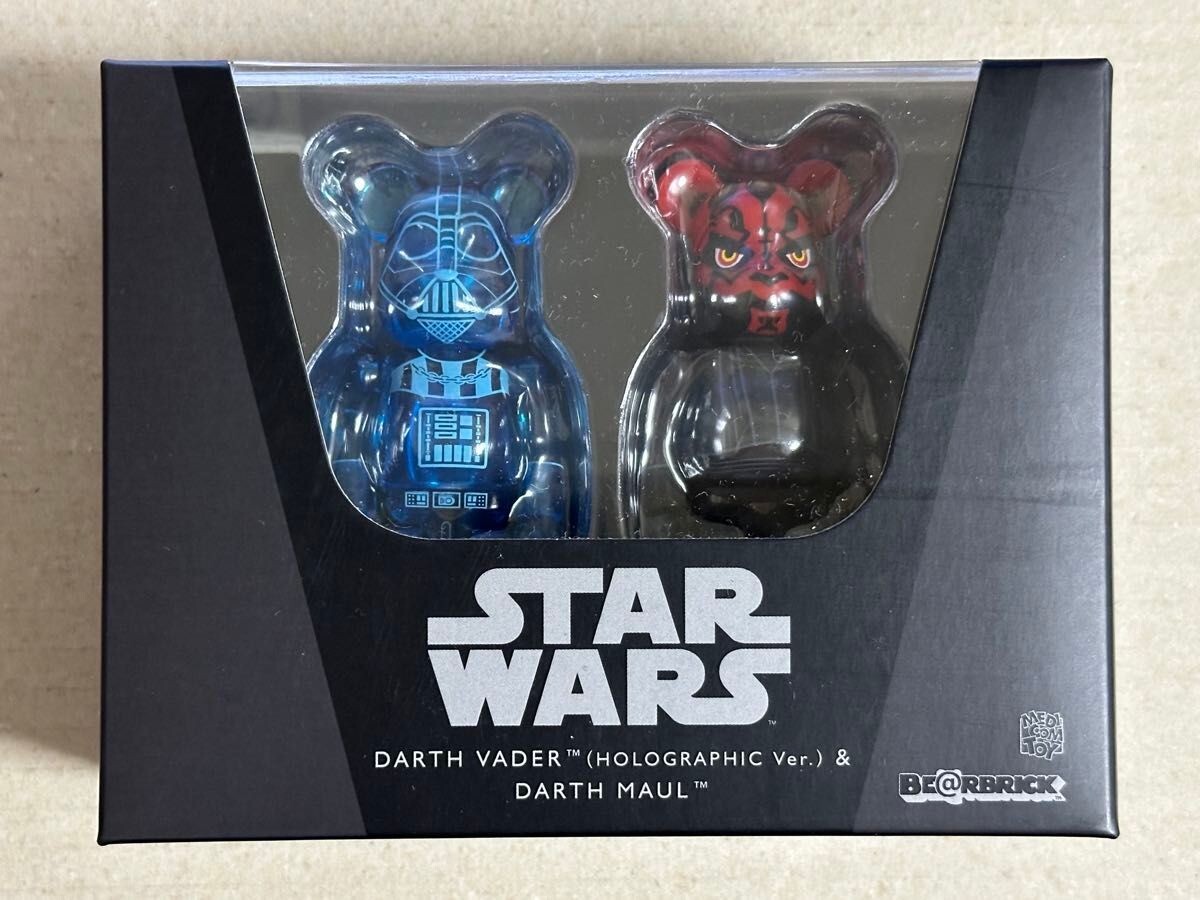 MEDICOM TOY BEARBRICK BE@RBRICK Star Wars Darth Vader Holo