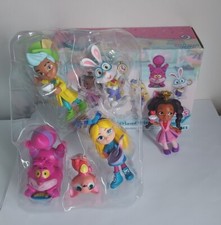 Disney Junior Alice's Wonderland Bakery Friends Set of 6 Figures Kids Toys New
