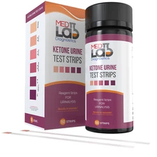 Ketone Urine Test Strips for Keto (150 ct) Ketosis Testing