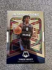 Tyrese Maxey 2020-21 Panini Mosaic Introductions Rookie RC #4 76ers Philadelphia