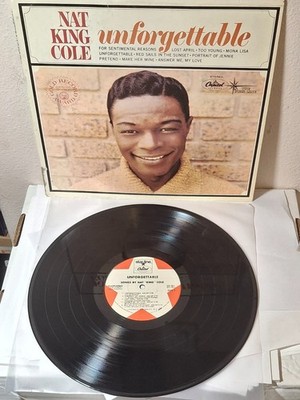 NAT KING COLE - UNFORGETTABLE - STAR LINE CAPITOL 357 - VINYL LP SHRINK