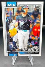 2026 Topps Troy Johnston #317 RC Marlins