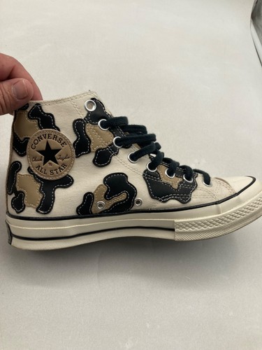 CONVERSE CHUCK 70 HI HACKED DESERT KHIAKI LEAPERD MENS SIZE 8 WMS 10 - Picture 4 of 15