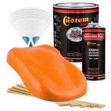 Hot Rod Flatz California Orange Gallon Kit Urethane Flat Auto Car Paint Kit