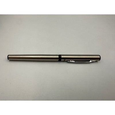 Pentel Sign Pen Brushed Stainless Steel Vintage Refillable MG8 Ink