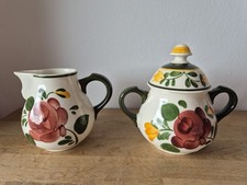 VILLEROY & BOCH Bauernblume 1 Zuckerdose 1 Milchkännchen Set bunt