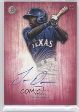 2014 Bowman Inception Prospect Pink 17/50 Travis Demeritte #PA-TD Auto 2u8