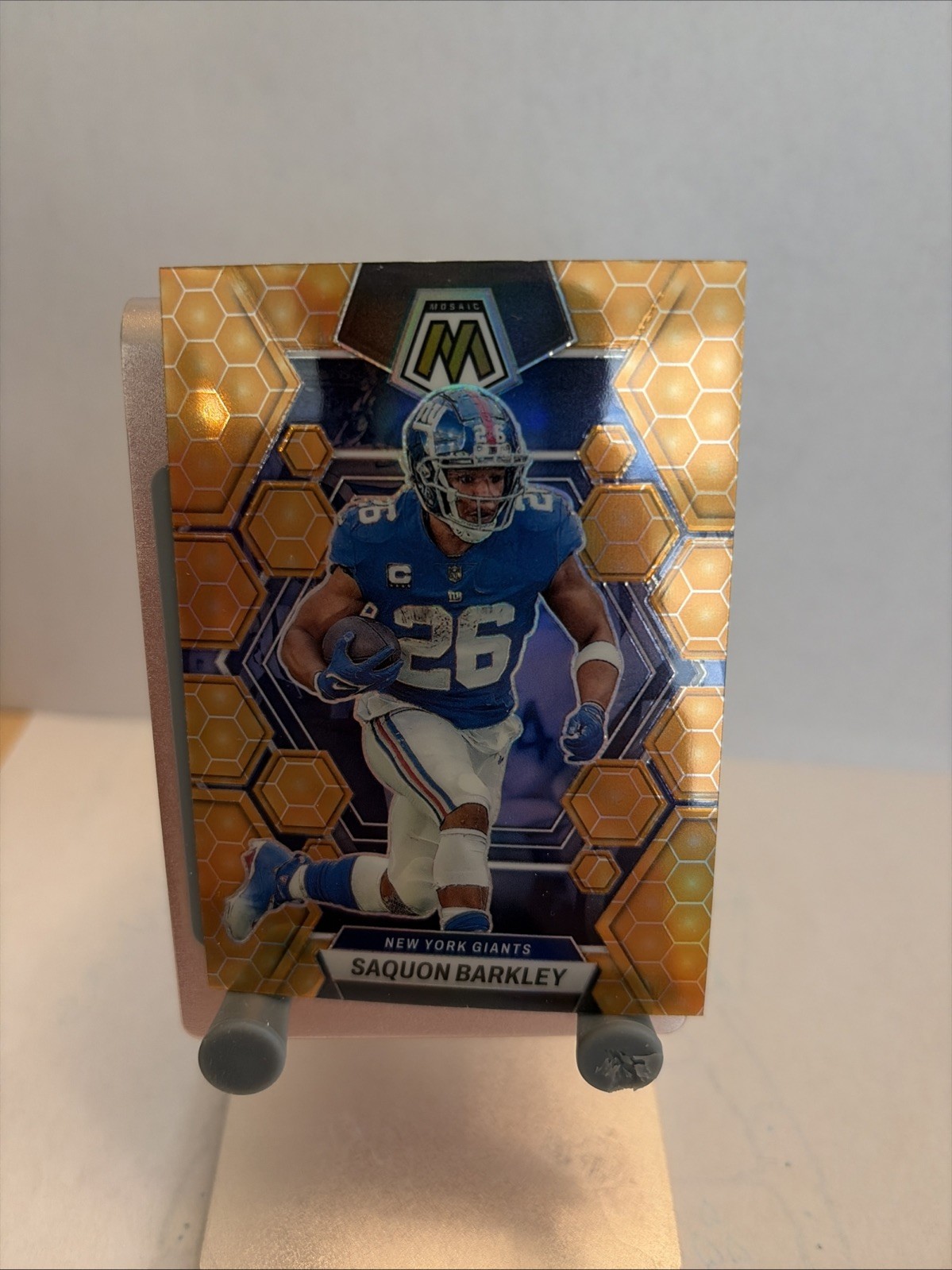 2023 Mosaic Saquon Barkley SSP CASE HIT Honeycomb 🔥 #177 Giants