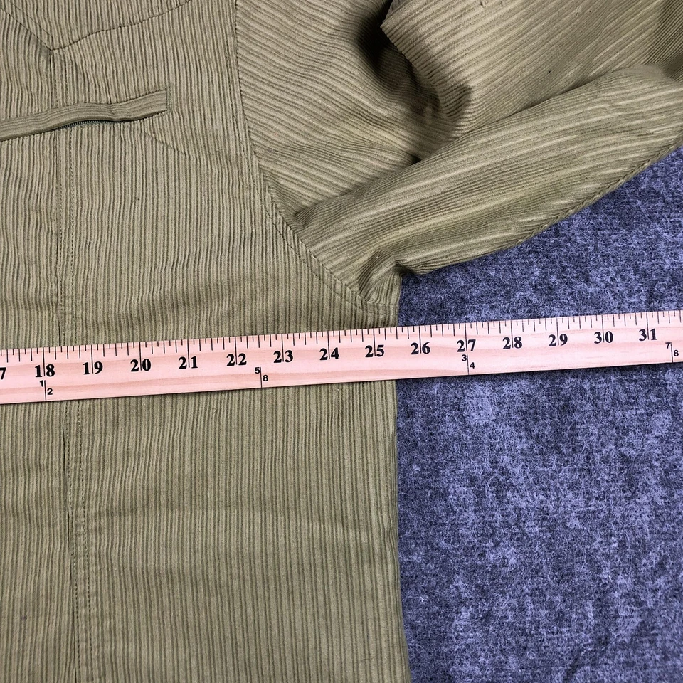 Ariat Hombre XXL Chaqueta de Pana con Capucha Borde de Piel Sherpa Forrado Abrigo de Trabajo Verde Foto 4 de 4