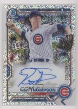 2021 Bowman Chrome Prospects Speckle Refractor 239/299 Riley Thompson Auto 9hx