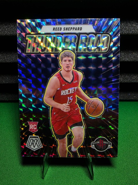 2024-25 Panini Mosaic - Thunder Road Reed Sheppard #16 Mosaic Prizm (RC)