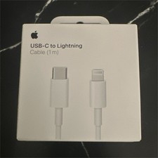 9 new Apple USB-C to Lightning Cable 1m White A2561 MUQ93AM/A Charging Cord