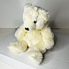 Vintage Creamsicle Polar Bear 11" Plush Soft Stuffed Animal Fuzzy Russ Berrie