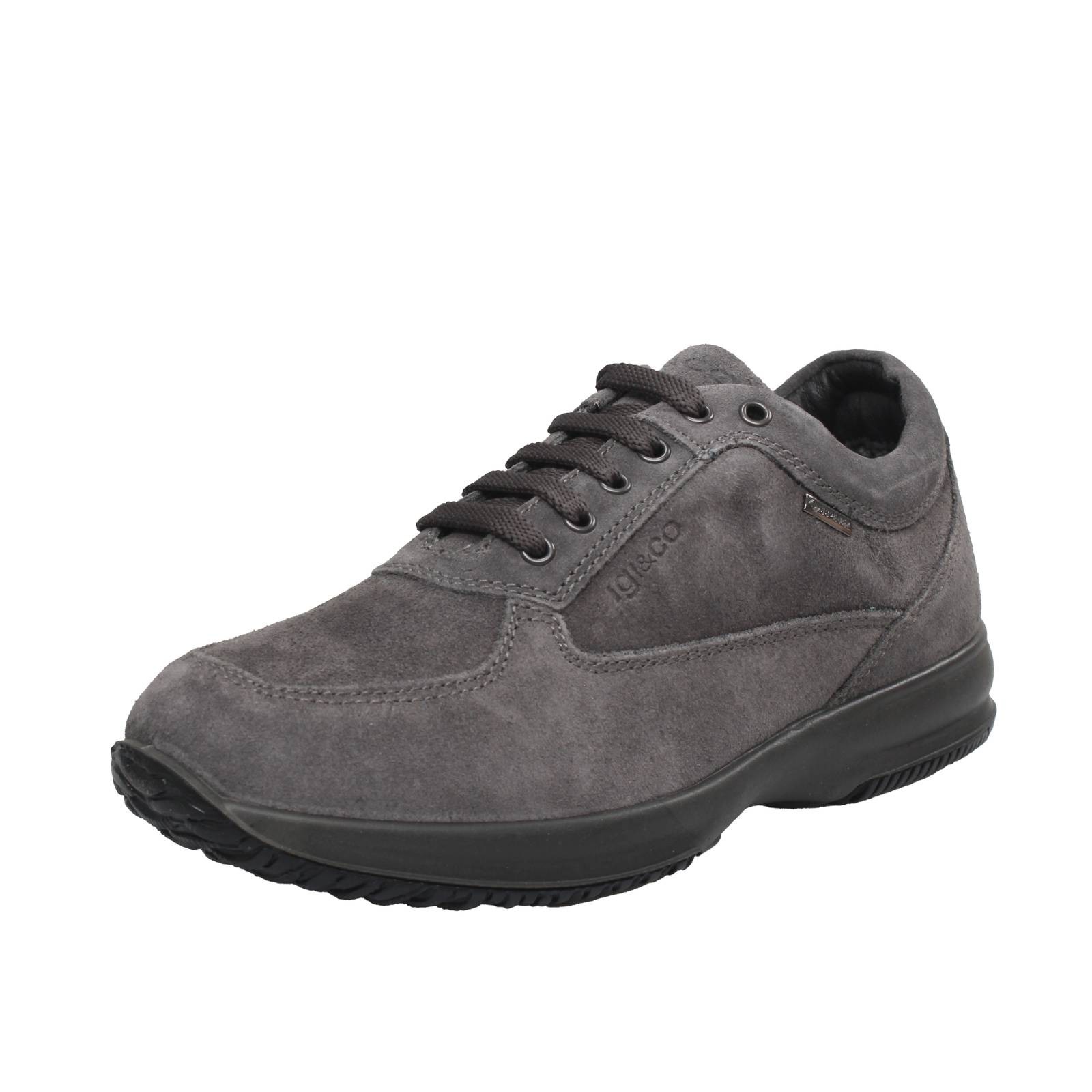 Igi - Co Travel Time Gtx - Sneakers In Suede E Goretex Grigio - Taglia 41 255c 18890₽