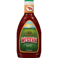 Western Original Sweet and Smooth French Salad Dressing, 15 fl. oz.