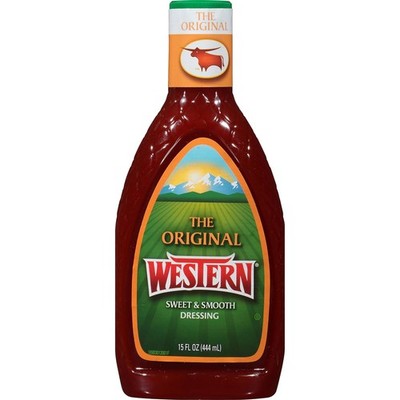 Western Original Sweet and Smooth French Salad Dressing, 15 fl. oz.