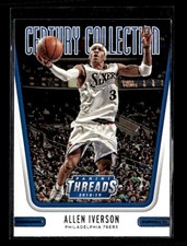 2018-19 Panini Threads #10 Allen Iverson Century Collection Philadelphia 76ers