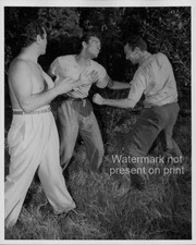 Johnny Indrisano Vittorio Gassman Barry Sullivan Photo 8x10 Cry Of The Hunted 19