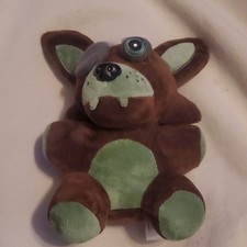 Five Nights at Freddy's Phantom Foxy Brown Green Plush Doll 2016