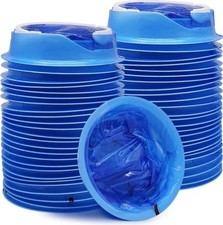 50 Pack Emesis Bag, Disposable Vomit Bags, Aircraft Car Sickness Bag, Nausea B