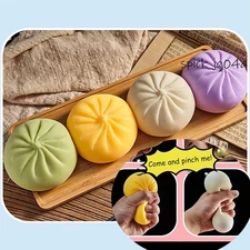 Giant Dumpling Squishy, Jumbo Glitter Sensory Ball Stress Relief