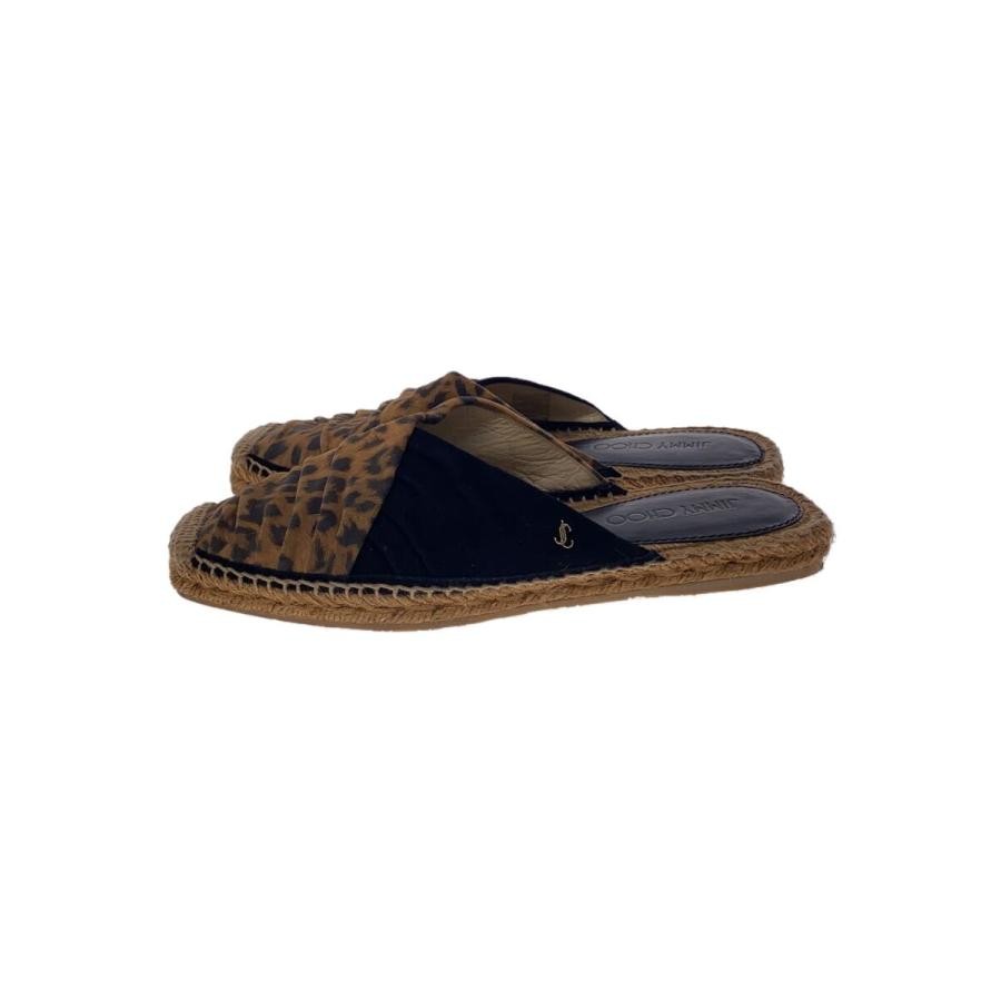 APL Jimmy Choo Mules Sandali Frat Leopard Marrone EU39 US9 69343c