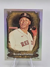 Topps 2024 Allen & Ginter Silver Portrait Rafael Devers Boston Red Sox #54