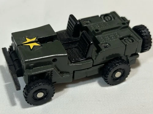 1983 GoBots Machine Robo 3" Geeper Creeper Jeep Figure Bandai Complete MR-28