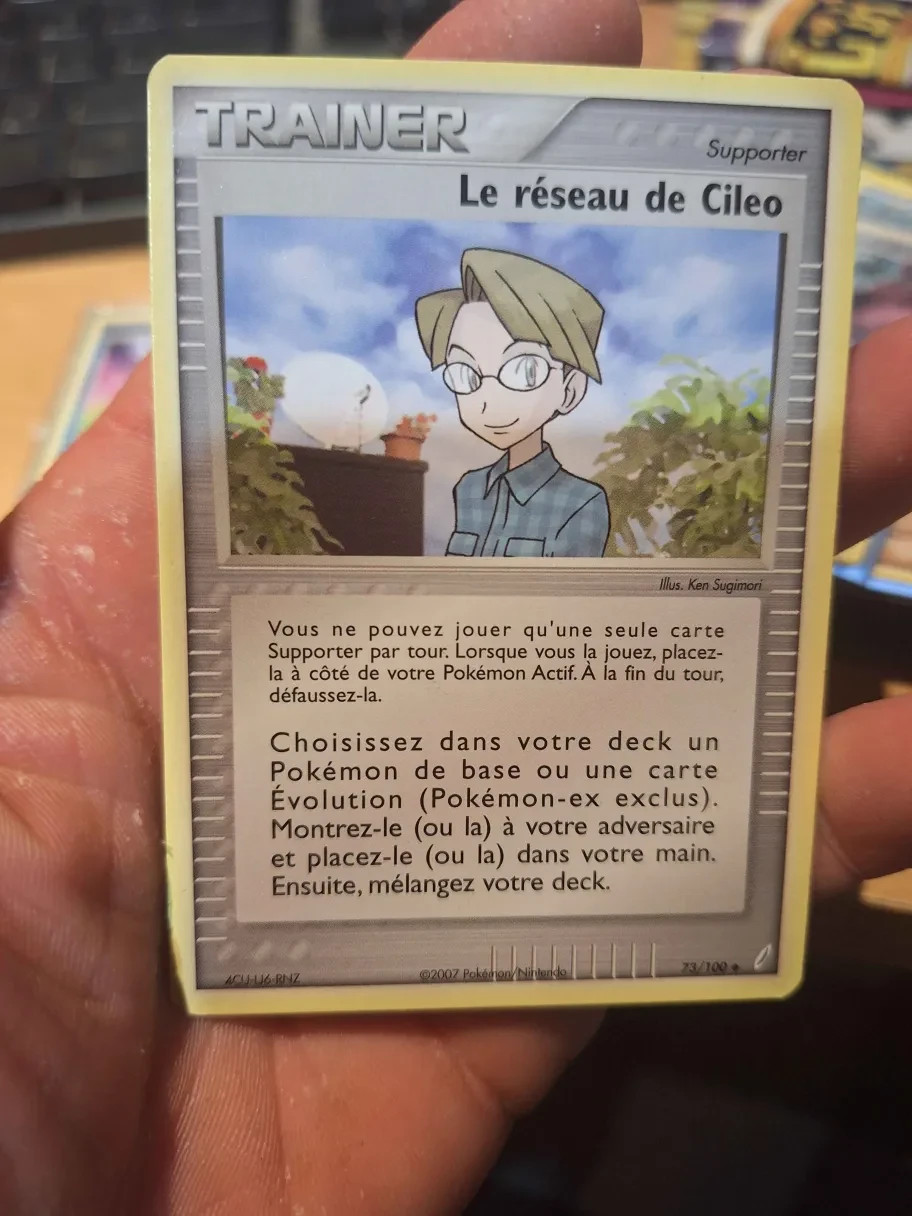 Celios Network 73/100 Pokemon TCG EX Crystal Guardians French