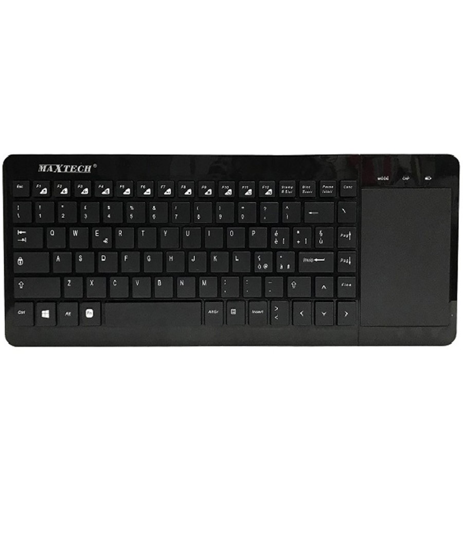 Mini Tastiera Wireless Touchpad Keyboard Smart Tv Computer Pc 2.4ghz Maxtech Ek-