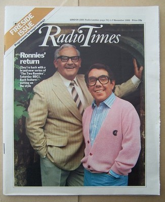 Radio Times/1980/Two Ronnies/Oscar Peterson/John McGrath/US Elections/