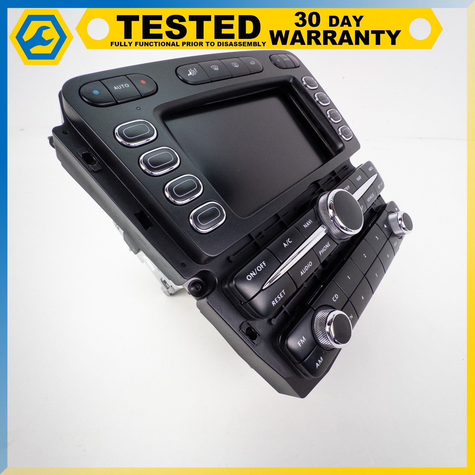 03-07 BENTLEY CONTINENTAL GT FLYING SPUR COMMAND HEAD UNIT NAVIGATION RADIO OEM