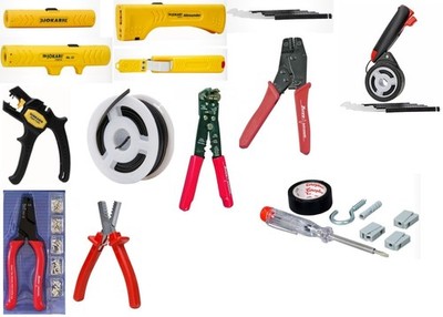Jokari Allrounder Entmantler Kabelmesser automatischer Abisolierer Abisolierzang