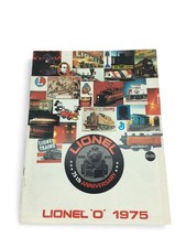 Lionel  O  Gauge 1975 Catalog 75th Anniversary Edition Vintage Model Train Book