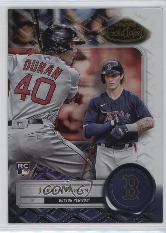 2022 Topps Gold Label Class 2 Jarren Duran #15 Rookie RC