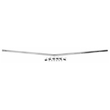Dynacorn Center Grille Molding Stainless Steel Thin 1969 Mustang