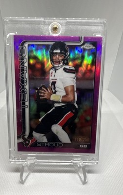 2025 Topps Chrome - C.J. Stroud #119 Pink Refractor /250