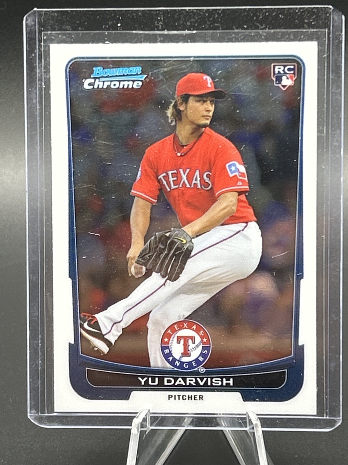 2012 Bowman Draft Picks & Prospects #50 Yu Darvish Chrome Rookie Rangers RC