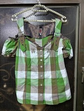 German Trachten Blouse Dirndl Oktoberfest Gre...