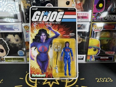 GI JOE SUPER7 REACTION+ MARA COBRA TEST SUBJECT (CARTOON COLORS) O-RING WAVE 6