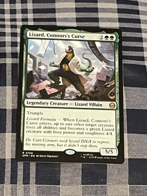 Lizard, Connors s Curse #106 | Magic Marvel Spider-Man