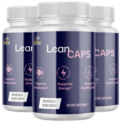 Lean Caps-  Keto & Weight Support- 3 Bottles- 180 Capsules