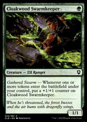 2022 Commander Legends: Battle for Baldur's Gate Cloakwood Swarmkeeper