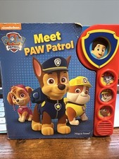 Nickelodeon - PAW Patrol Meet the Patrol Sound Board Book - Play-a-Sound