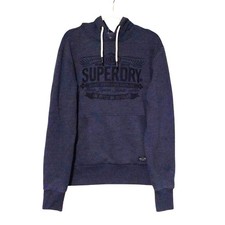 Superdry Reworked Embossed Vintage Logo Hoodie Streetwear L