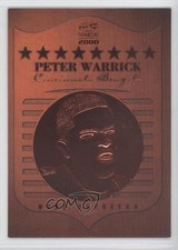 2000 Pacific Paramount NFL Sculptures Peter Warrick #1 1f3