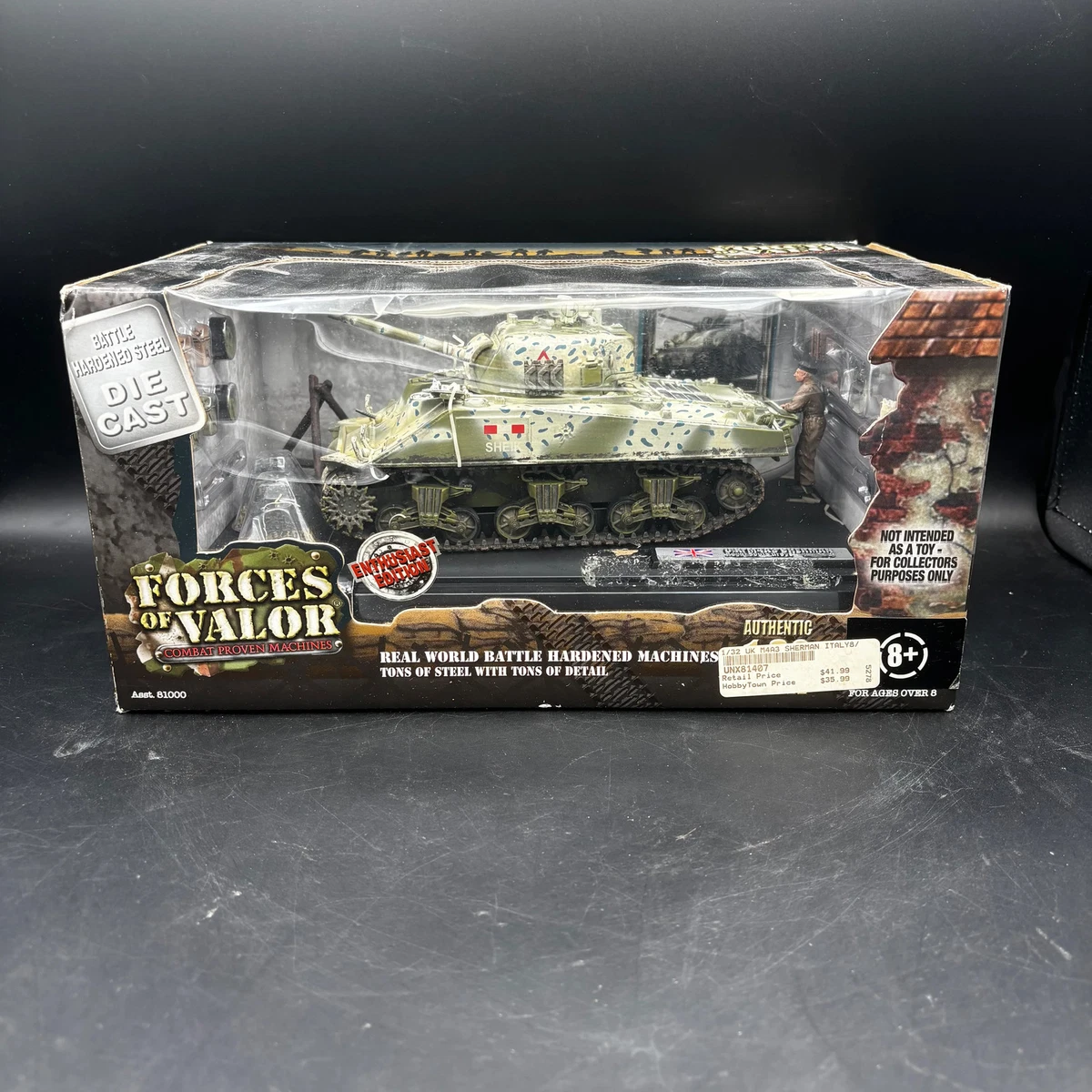Forces of Valor Gray 1:32 Scale Diecast Tanks & Military Vehicles
