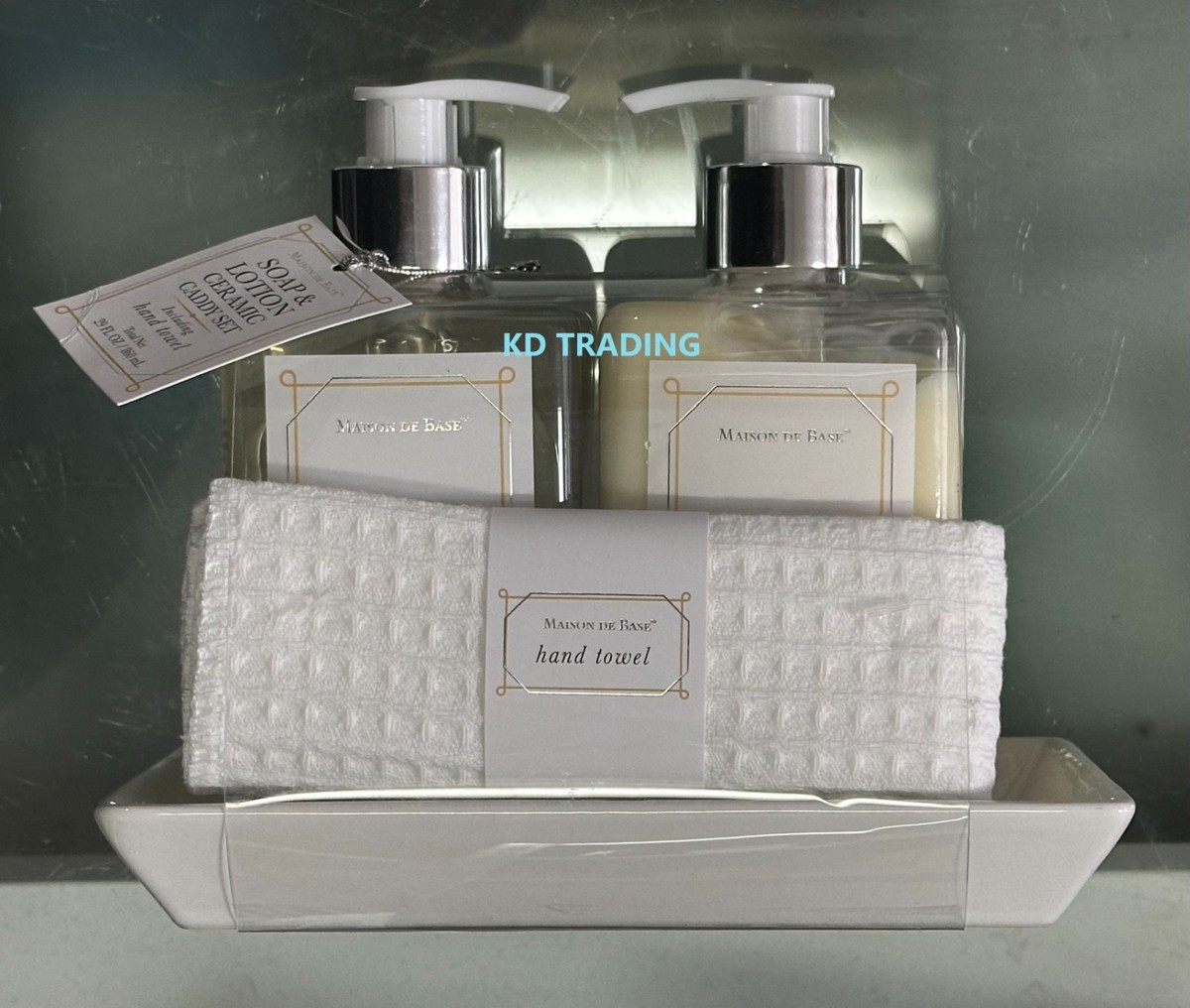 2-Pk~ MAISON DE BASE™ LEMON VERBENA Deluxe HAND SOAP & LOTION