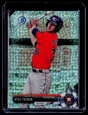 2017 Bowman #BCP28 Kyle Tucker Chrome Prospects Mojo BS94